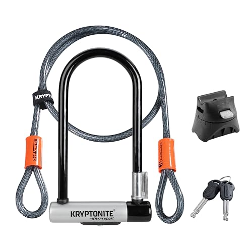 Kryptonite Kryptolok Standard Bike U-Lock with Cable