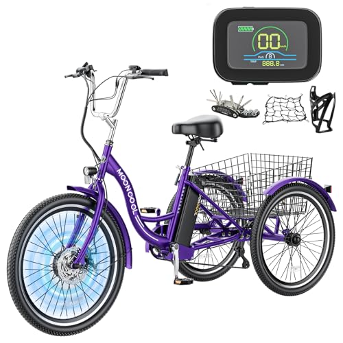 MOONCOOL Electric Tricycle for Adults