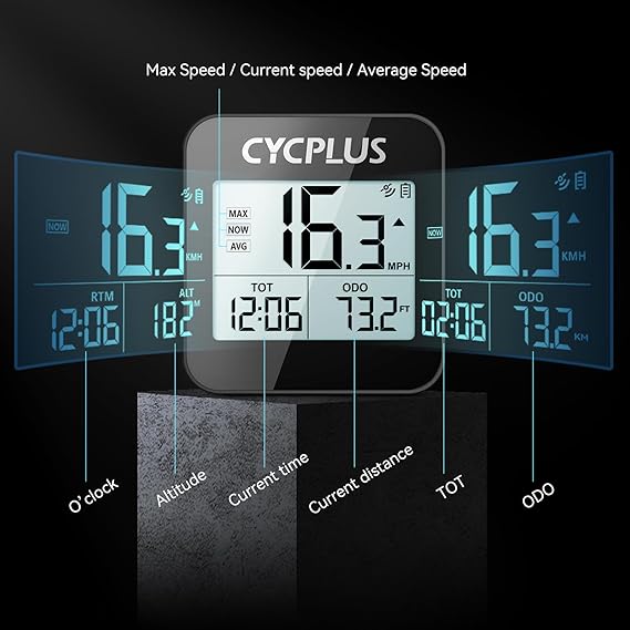 Cycplus Gps Bike Computer