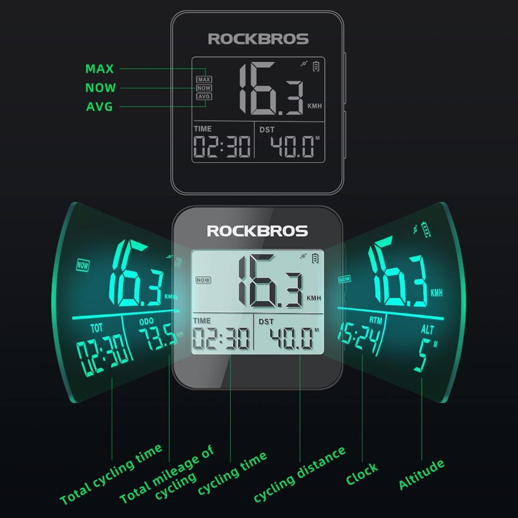 Rockbros Gps Bike Computer With Mount