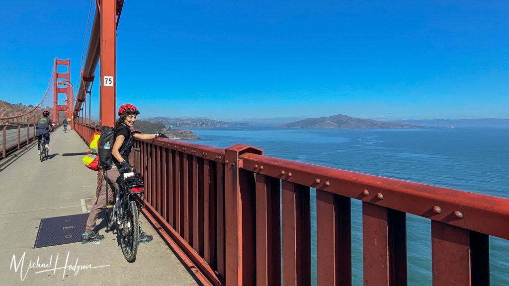 golden gate tour with bike