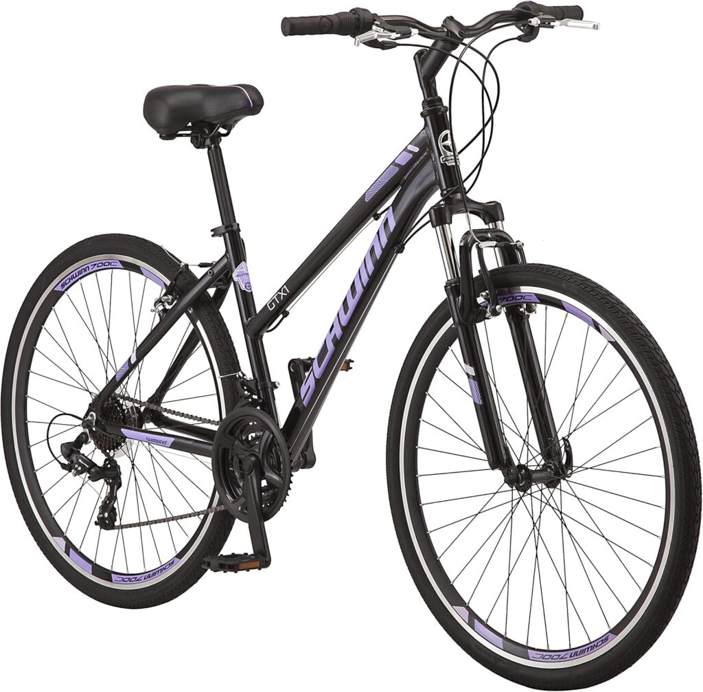 1. Schwinn Discover Hybrid Best Bicycles for Fat Guys.