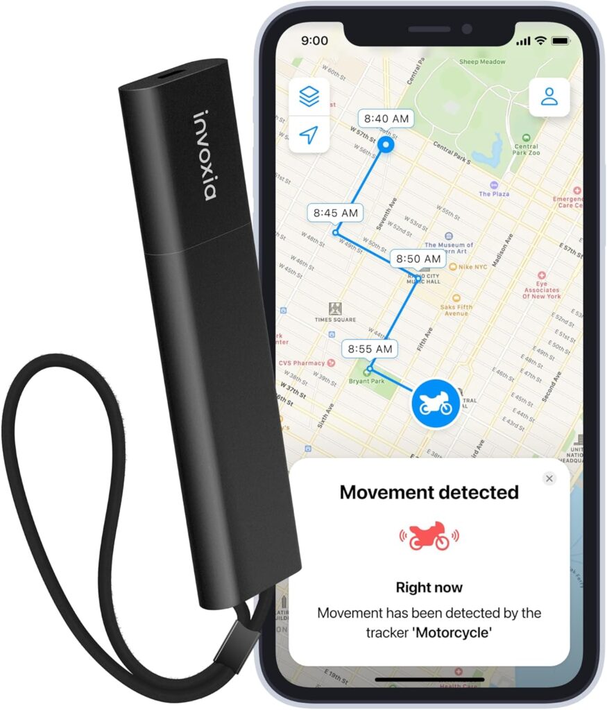 5. Invoxia GPS Tracker The Best Bicycle GPS Tracker.